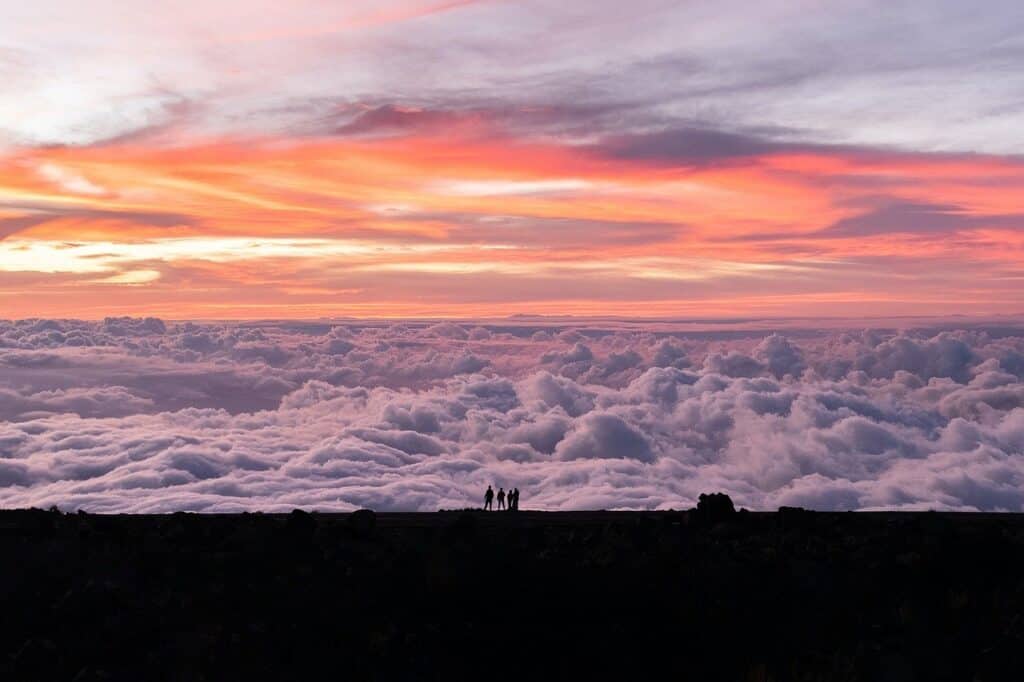 Road to Hana in Maui with lush greenery and waterfalls, a top November destination in Hawaii.