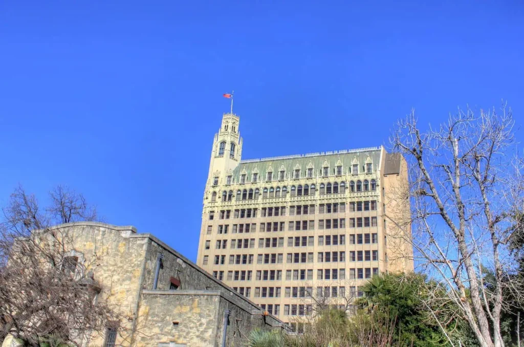 A historic building , showcasing the city's charm.